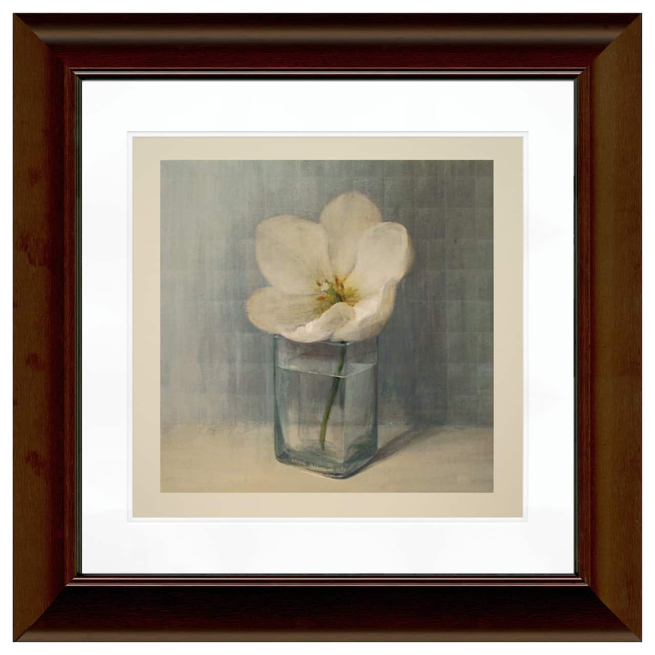 Timeless Frames&#xAE; Single White Tulip Framed Wall Art